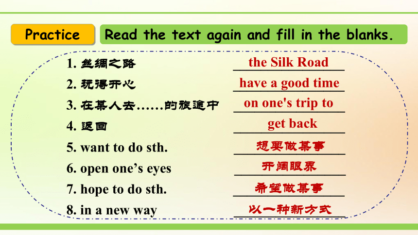 Lesson 12  A Blog about the Silk Road 课件(共30张PPT）2022-2023学年冀教版七年级下册