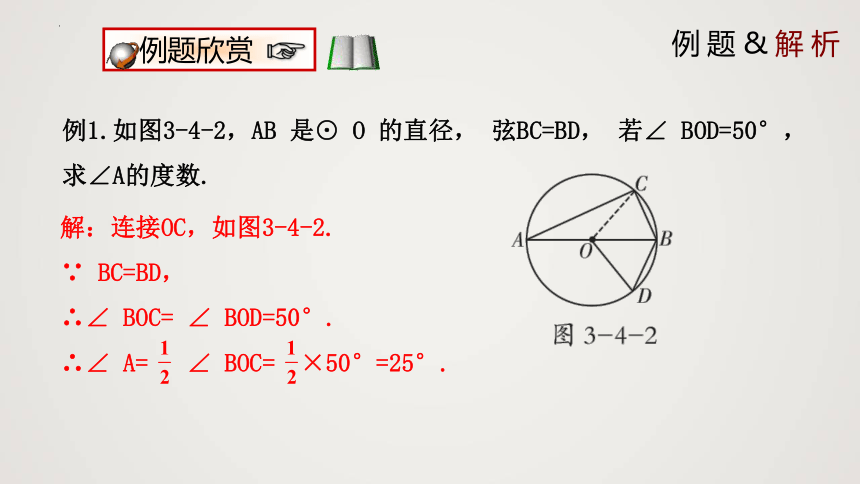 3.4.1 圆周角和圆心角的关系（第1课时）  课件（共23张PPT）