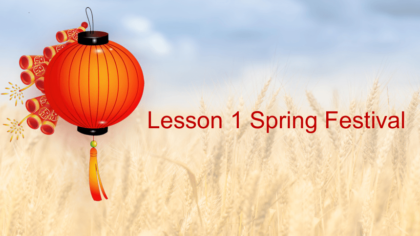 北师大版（2019）必修第一册Unit 3 Celebrations  Lesson 1 Spring Festival课件（27张ppt）