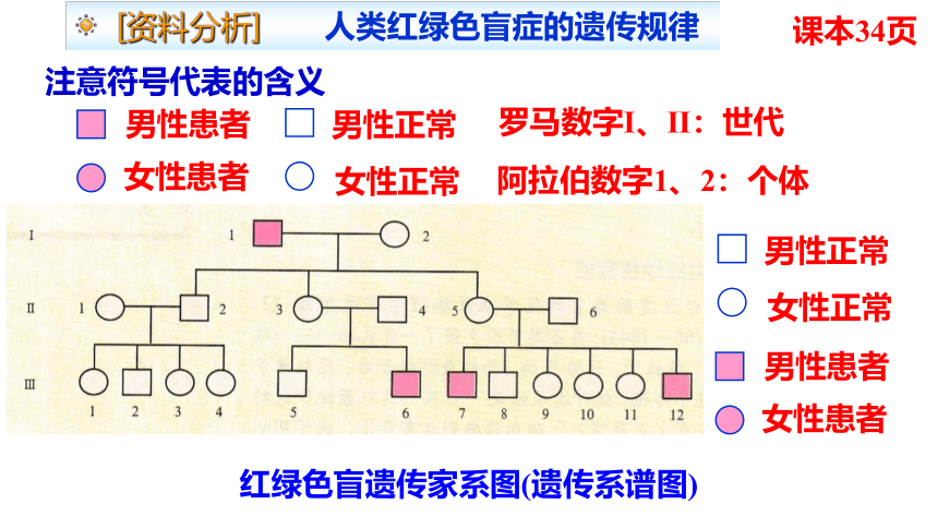 生物人教版（2019）必修2 2.3伴性遗传（共36张ppt）