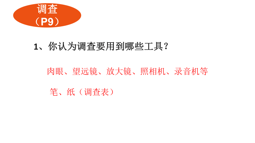 1.1.2  调查周边环境中的生物  课件(共43张PPT)2022-2023学年人教版生物七年级上册