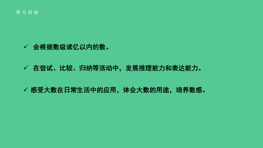 人教版 数学 四年级上册第一单元第2课时《亿以内数的读法》精品课件（共17张ppt）