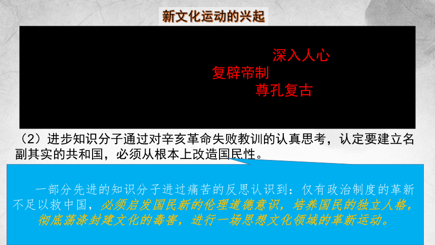 第四单元 新民主主义革命的开始  单元复习课件（27张PPT）