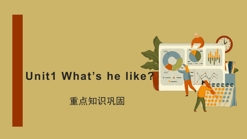 Unit1 What's he like ？单元复习课件（共20张PPT）