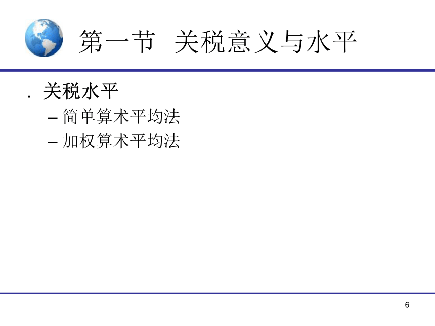 9.《国际贸易》（对外经贸版）第九章 关税 课件(共15张PPT)