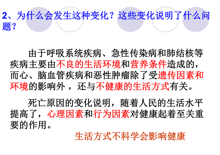 第二节 《选择健康的生活方式》