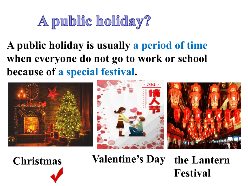 九年级上册 Module 2 Public holidays Unit 1 课件(共20张PPT)