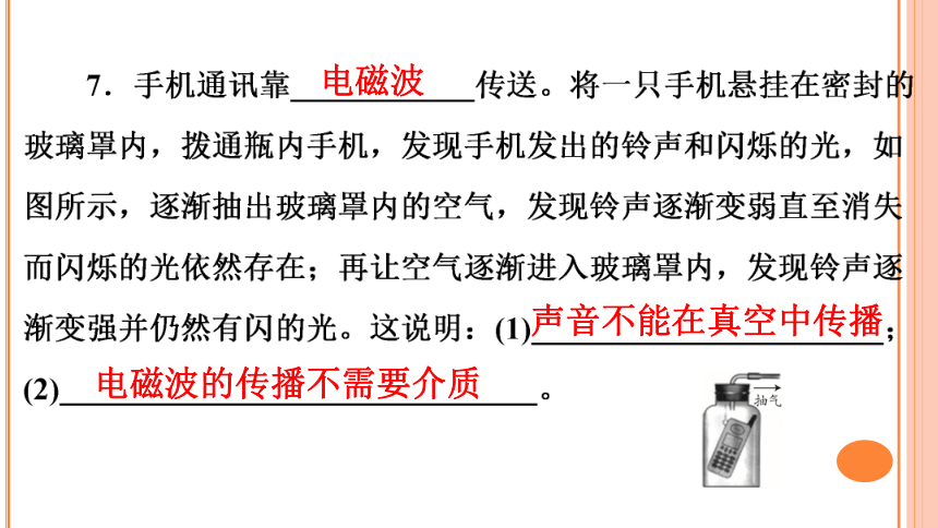 19.1　最快的“信使”   习题课件  2021--2022学年沪粤版九年级物理(共24张PPT)