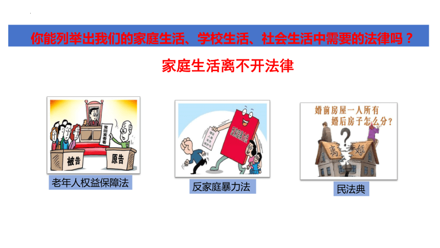 9.1 生活需要法律 课件(共20张PPT)-2023-2024学年统编版道德与法治七年级下册