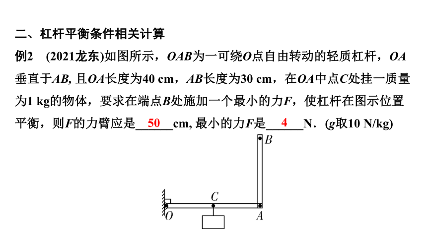 2024甘肃中考物理二轮专题复习 第九章 机械和功 第一节  杠杆（课件）(共54张PPT)