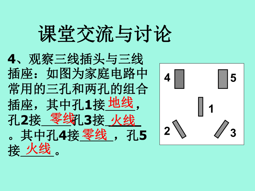 19.1家庭电路 课件(共19张PPT)