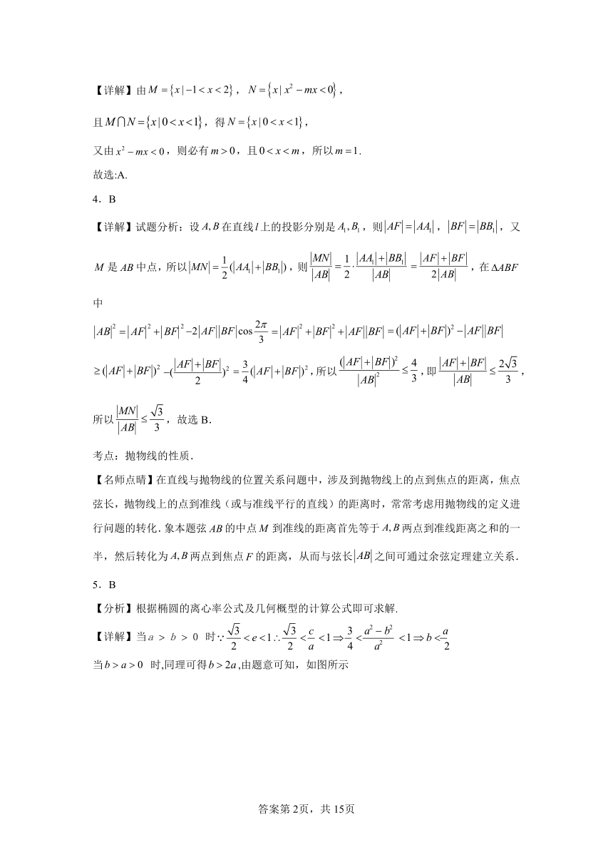 人教版2024届高二下学期一轮复习等式与不等式专题（二）（含解析）