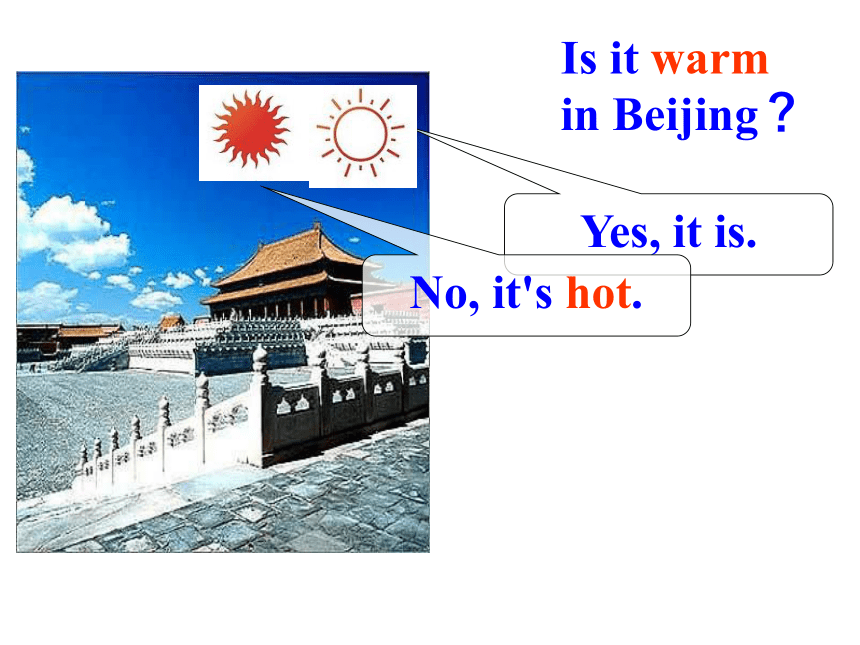 Unit 4 How's the weather today？（Lesson20) 课件（28张PPT)