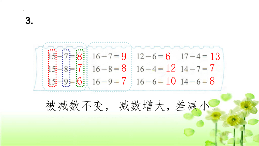 小学数学北师大版一年级下册1-7加与减（一）练习一课件（20张PPT）