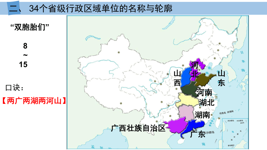 1.2 中国的行政区划（课件）-2022-2023学年八年级地理上册同步课件与学案（湘教版）(共40张PPT)