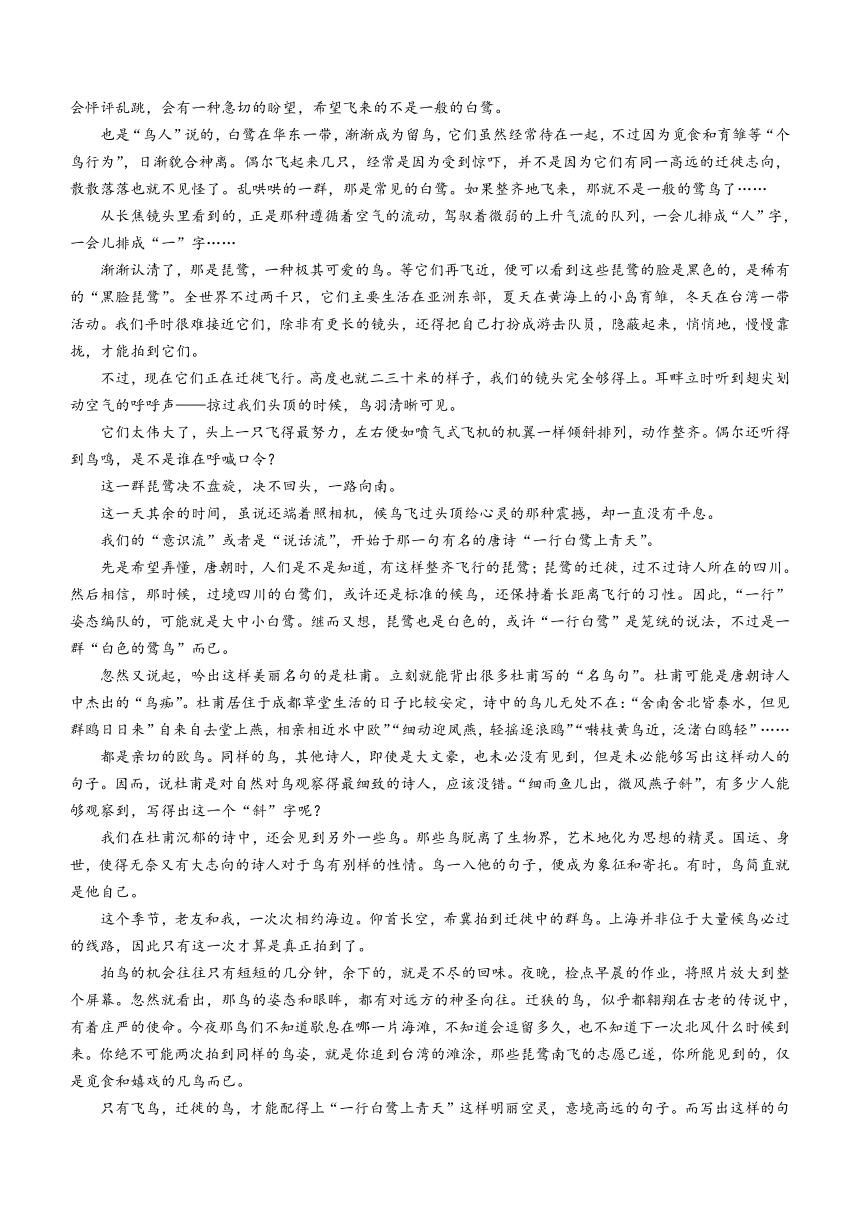 江西省景德镇一高2022届高三上学期7月月考语文试题 Word版含答案