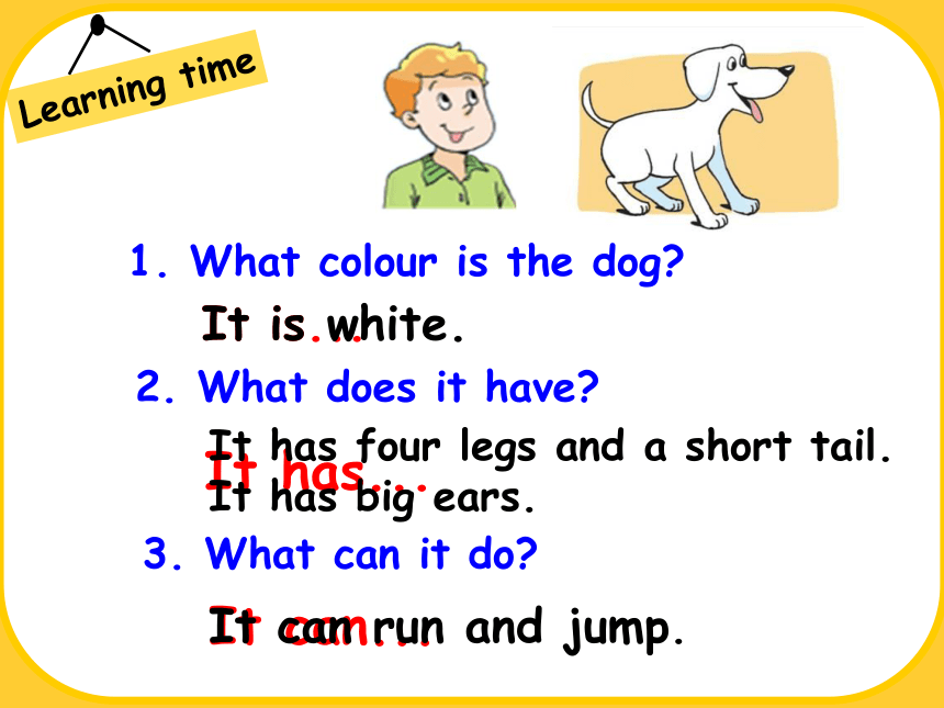 Unit 3 Our animal friends（Story time）课件（共30张PPT）