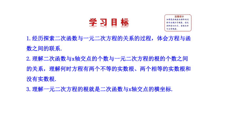 2021-2022 北师大版 数学 九年级下册 2.5  二次函数与一元二次方程 课件(共56张PPT)