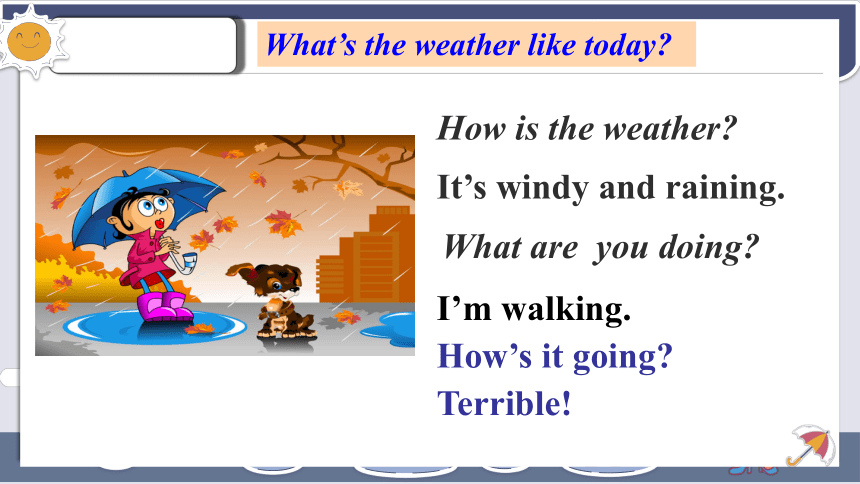 (新课标) Unit 7 Section A 3a-3c 课件 （新目标英语七下 Unit 7 It's raining.）