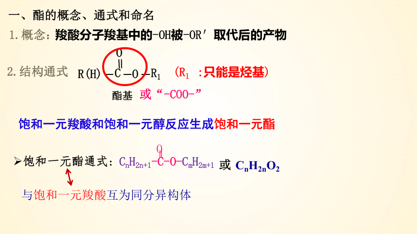 化学人教版（2019）选择性必修3 3.4.2 羧酸衍生物——酯类（共39张ppt）