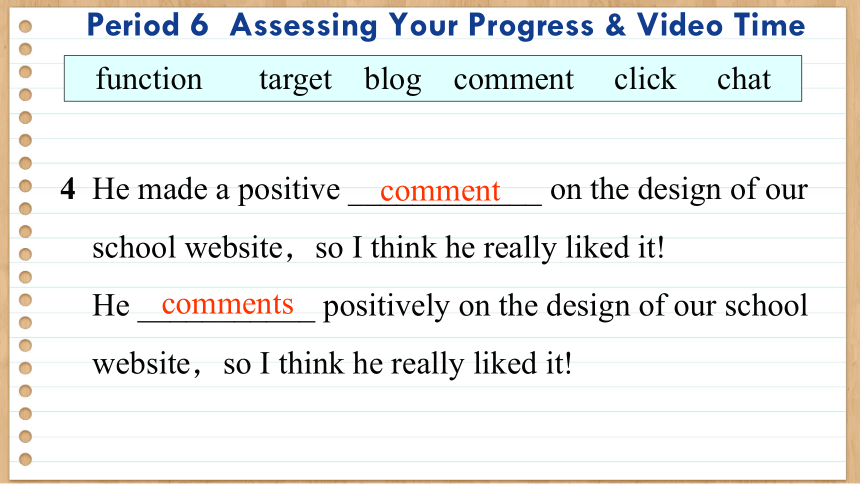 人教版（2019）必修 第三册Unit 3  Assessing Your Progress & Video Time课件(共44张PPT)