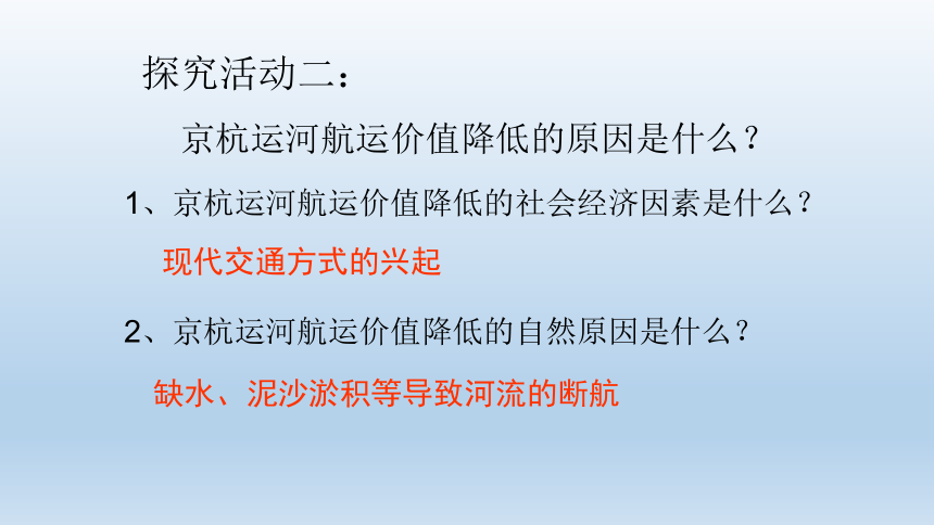 沪教版地理七年级上册 2.7 京杭运河地区 课件（共31张PPT）