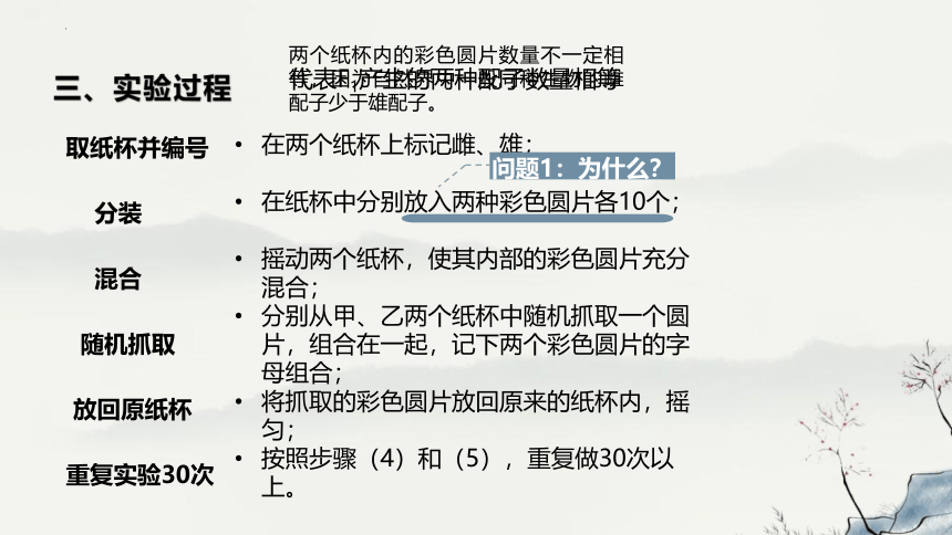 1.1探究·实践 性状分离比的模拟实验-教学课件(共25张PPT2份视频)-人教版（2019）必修2