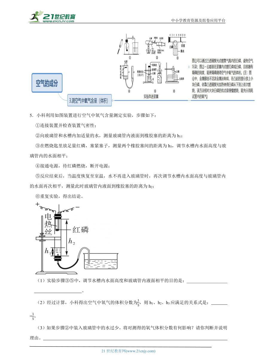 浙教版八下第八周周末专题（3.1节四类实验探究）含解析