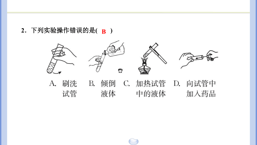 第1章 科学入门 章末复习课 练习(课件版 21张PPT)