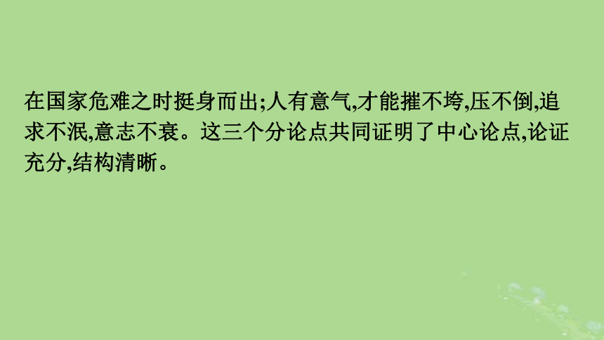 2022秋高中语文第一单元单元学习任务如何阐述自己的观点课件部编版必修下册(共22张PPT)