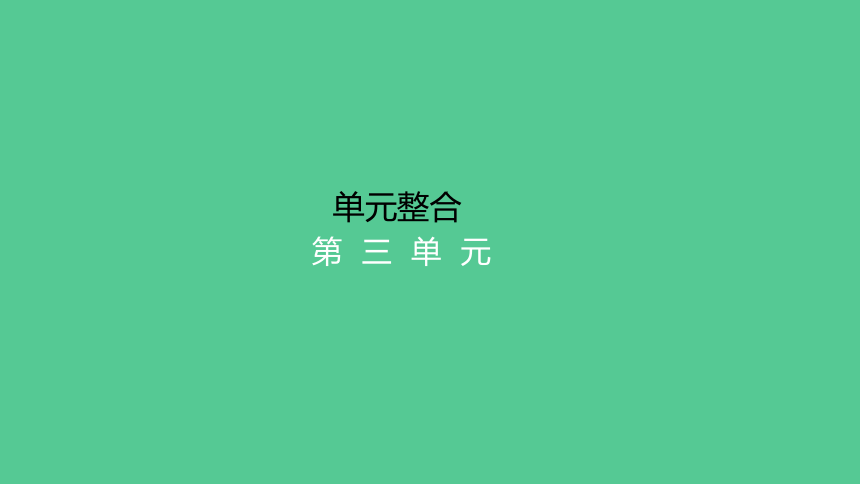 高中历史统编版  中外历史纲要下课件 第三单元 单元整合 课件(共9张PPT)