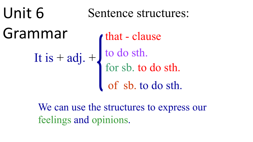 Unit 6 Sunshine for all Grammar 课件（42张PPT） 2022-2023学年牛津译林版英语八年级下册