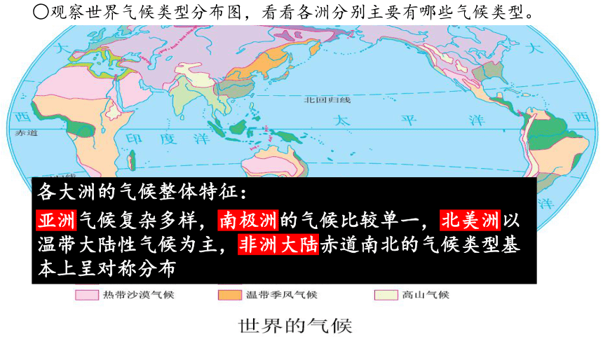 人文地理（人教版）七年级上册 气候专题课件