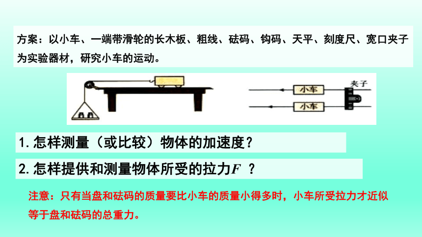 4.2探究加速度与力、质量的关系-2021-2022学年高一物理优选课件（人教版2019必修第一册）(共28张PPT)