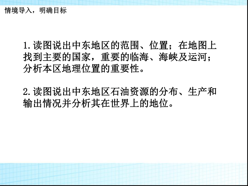 中图版八年级地理下册6.2中东 课件(共19张PPT)