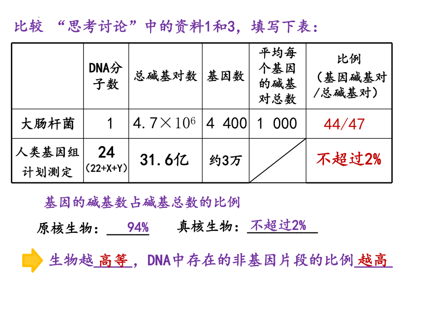 2021-2022学年高一下学期生物人教版必修2-3.4基因通常是有遗传效应的DNA片段课件(共23张PPT)