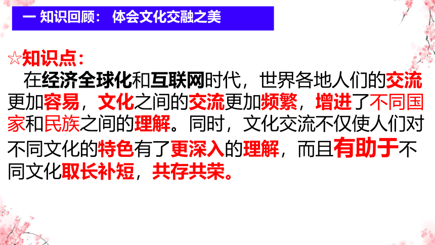 统编版六年级下册3.7《多元文化 多样魅力》第二课时  课件（共22张PPT）