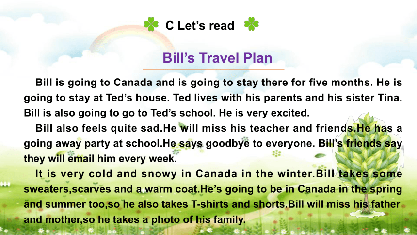 Unit1 Visiting Canada Lesson1 课件(共20张PPT)