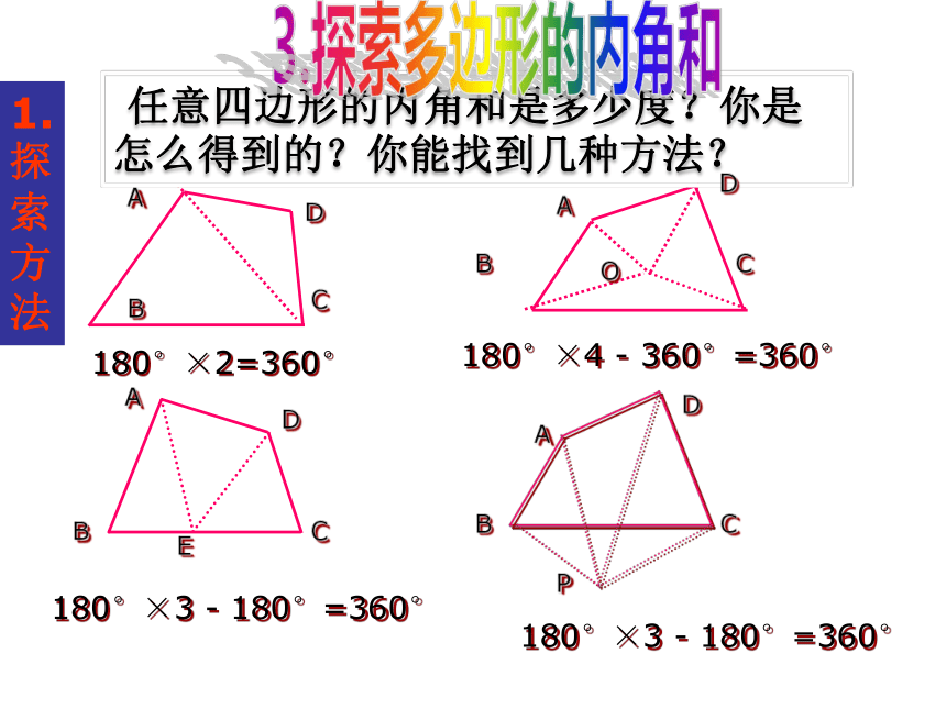2020-2021学年七年级数学苏科版下册-7.5 多边形的内角和与外角和（22张PPT）