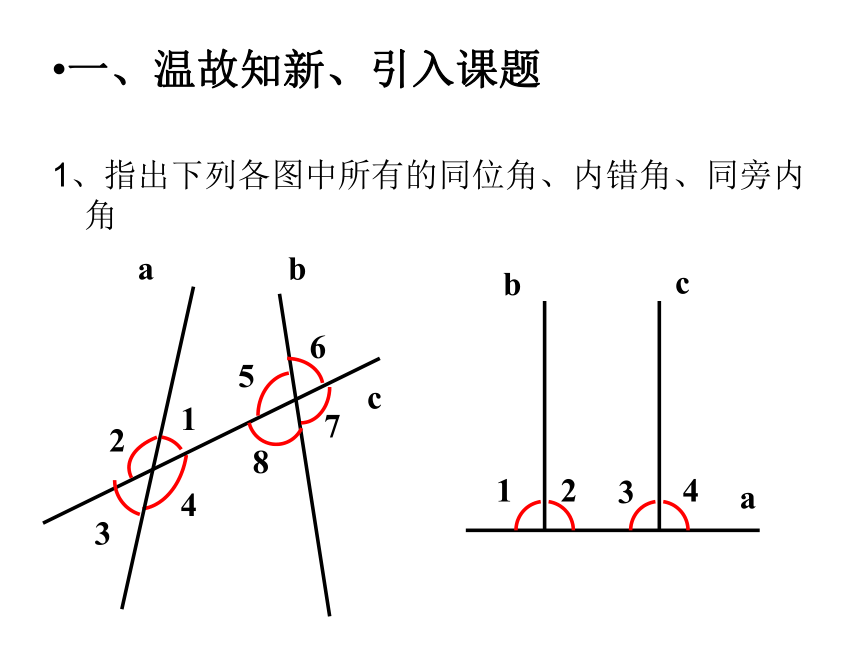 华东师大版七上数学 5.2.1平行线 课件（25张）