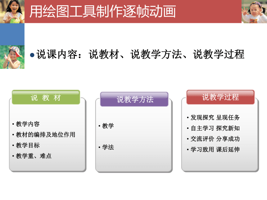 电子工业版（宁夏）五下信息技术 4.1用绘图工具制作逐帧动画 说课课件（15ppt）