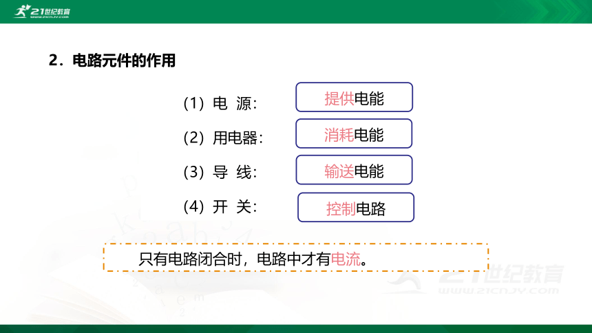 15.2电流和电路课件（34张PPT）