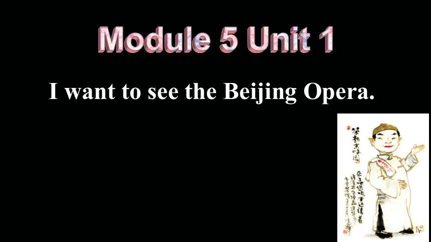 Module 5 Unit 1 I wanted to see the Beijing Opera. 课件(共36张PPT)2022-2023学年外研版八年级上册英语