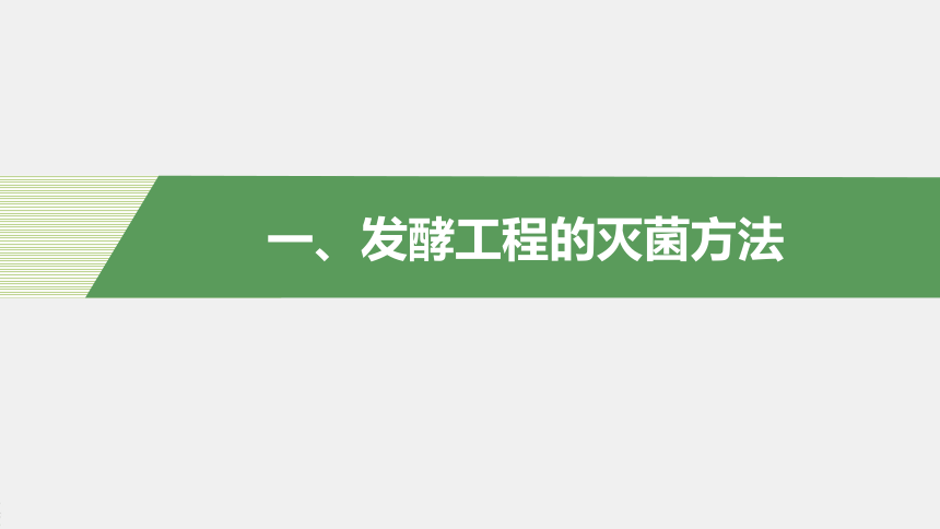 高中生物苏教版（2019）选择性必修3 生物技术与工程 第一章 第二节　第1课时　发酵工程的灭菌方法和传代的无菌技术（68张PPT）