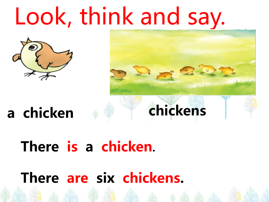 Lesson U A Chicken or Seven Chickens？课件 （共24张PPT）