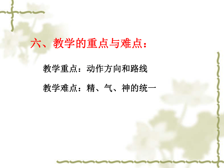 人教版七年级体育 8武术 健身拳 说课 课件(20ppt)