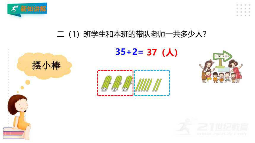 5.第二单元第一课时100以内数的加法不进位加（教材第12-13页例1、例2）课件