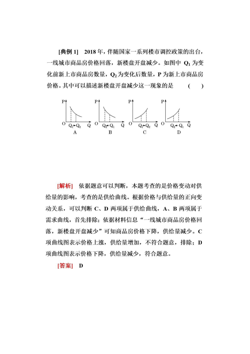 高考政治解题策略 ▏经济生活 供求与价格曲线图解题技巧