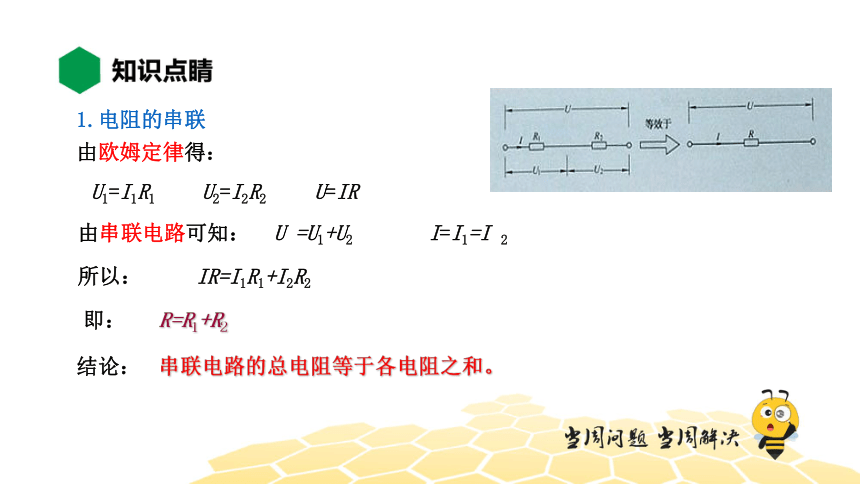 物理九年级-17.4【知识精讲】欧姆定律在串、并联电路中的应用（17张PPT）