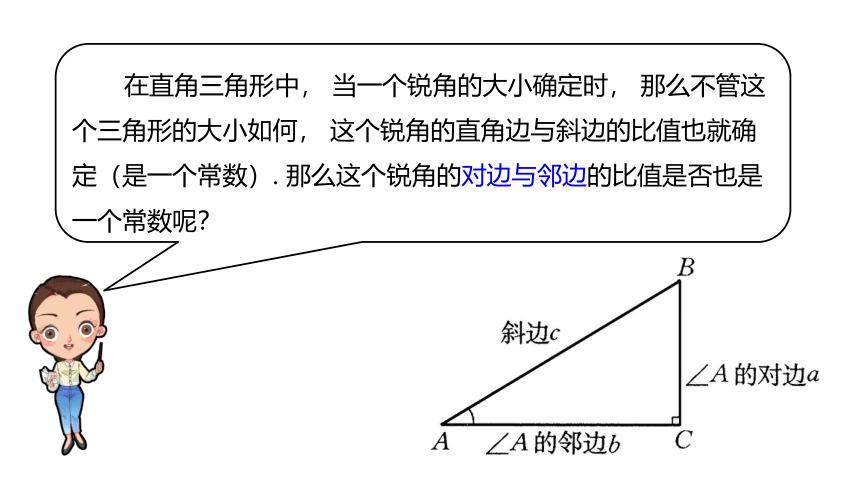 湘教版九年级上册4.2  正切课件（共20张PPT）